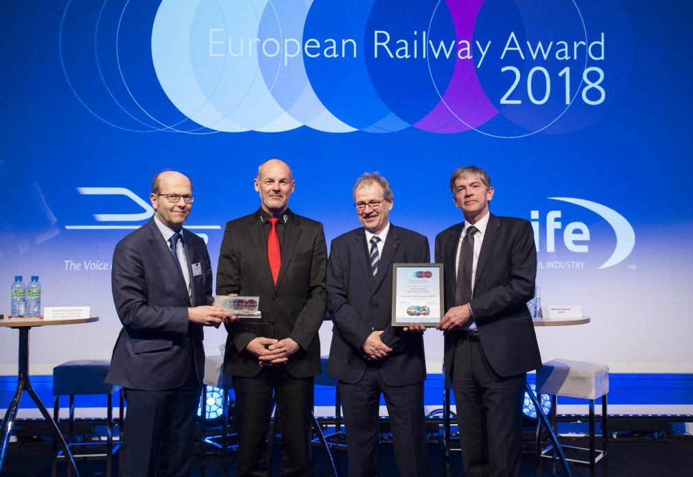 European Railway Award 2018 Gotthard Tunnel