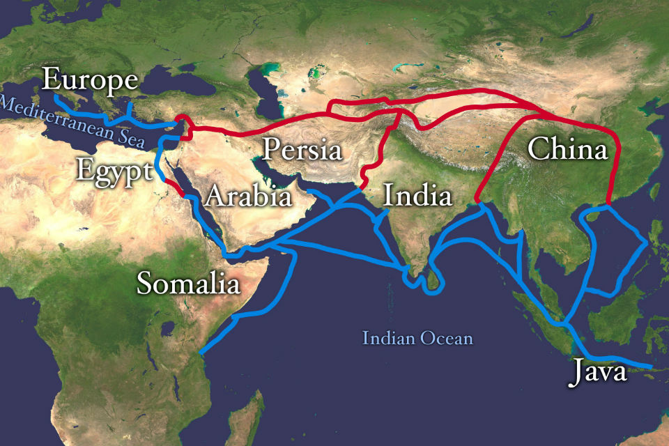 The New Silk Road and other OBOR routes