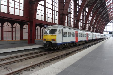 NMBS train Belgium