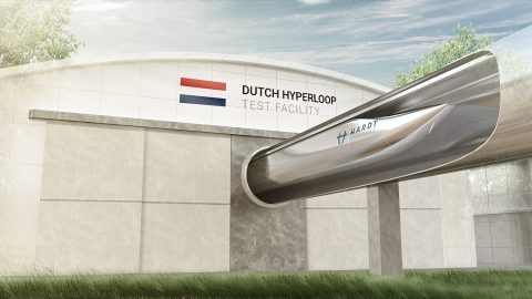 Dutch hyperloop test facility. Credits: Hardt Hyperloop