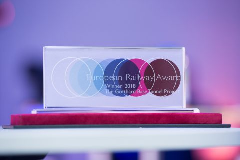 European Railway Award 2018 Gotthard Base Tunnel