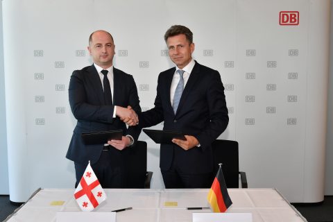 Deutsche Bahn and Georgian Railways sign partnership deal