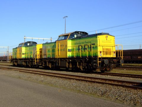 Test on Betuweroute with locomotive from Rotterdam Rail Feeding