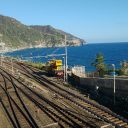 Railway at Corniglia, Italy