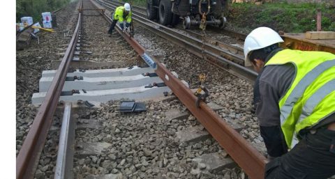Railway tracks in Belgium, source: voestalpine