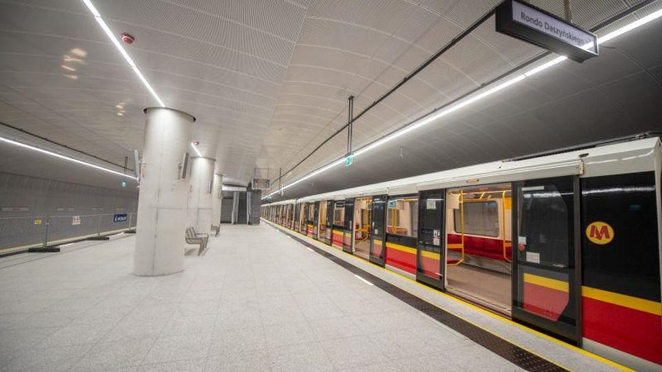 Targowek Mieszkaniowy metro station, source: Warsaw Transport Authority
