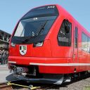Capricorn train roll-out in Altenrhein, source: Rhaetian Railway (RhB)