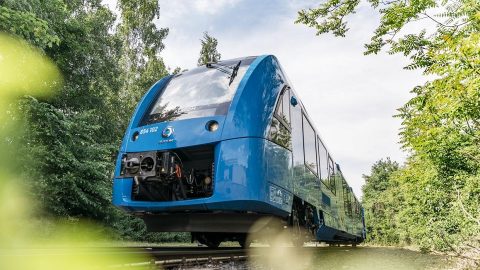 Alstom Coradia iLint hydrogen-powered train, source: Alstom