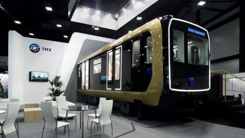 Transmashholding concept of new train for Saint Petersburg Metro, source: Transmashholding