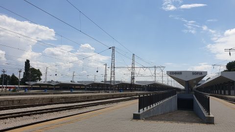Sofia railway station, source: CAF