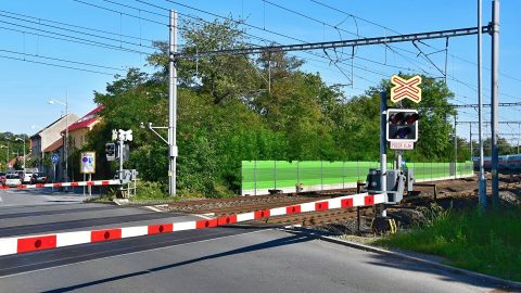 Intelligent level crossing in Czechia, source: SŽDC