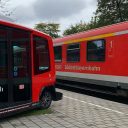 Deutsche Bahn autonomous shuttle, source: ioki