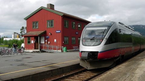 Nordland Line, source: Wikimedia Commons