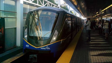 SkyTrain automated service in Vancouver, source: WikiMedia Commons