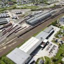Train depot in Drammen, source: Bane NOR