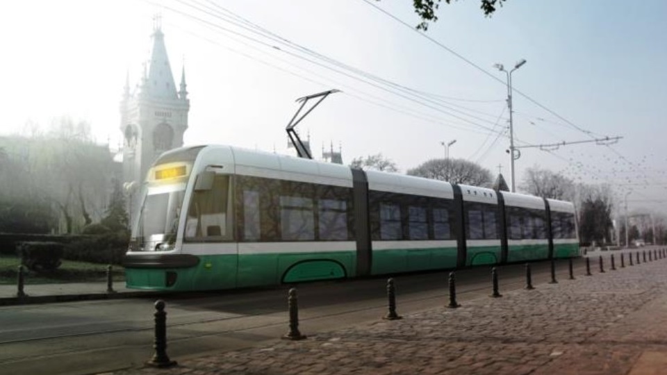 Pesa Swing tram for the city of Iași