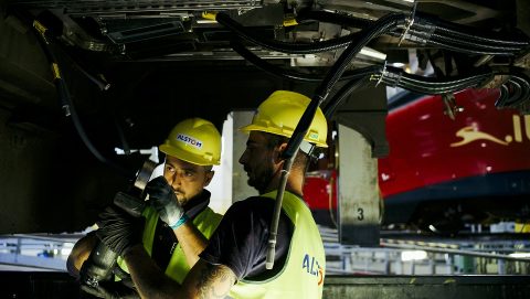 Rolling stock maintenance of Alstom