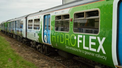 HydroFLEX Class 319 hydrogen train, source: Porterbrook
