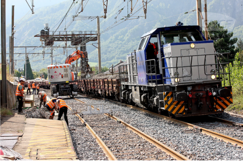 Railway works, image: SNCF Reseau / Jean-Jacques d'Angelo