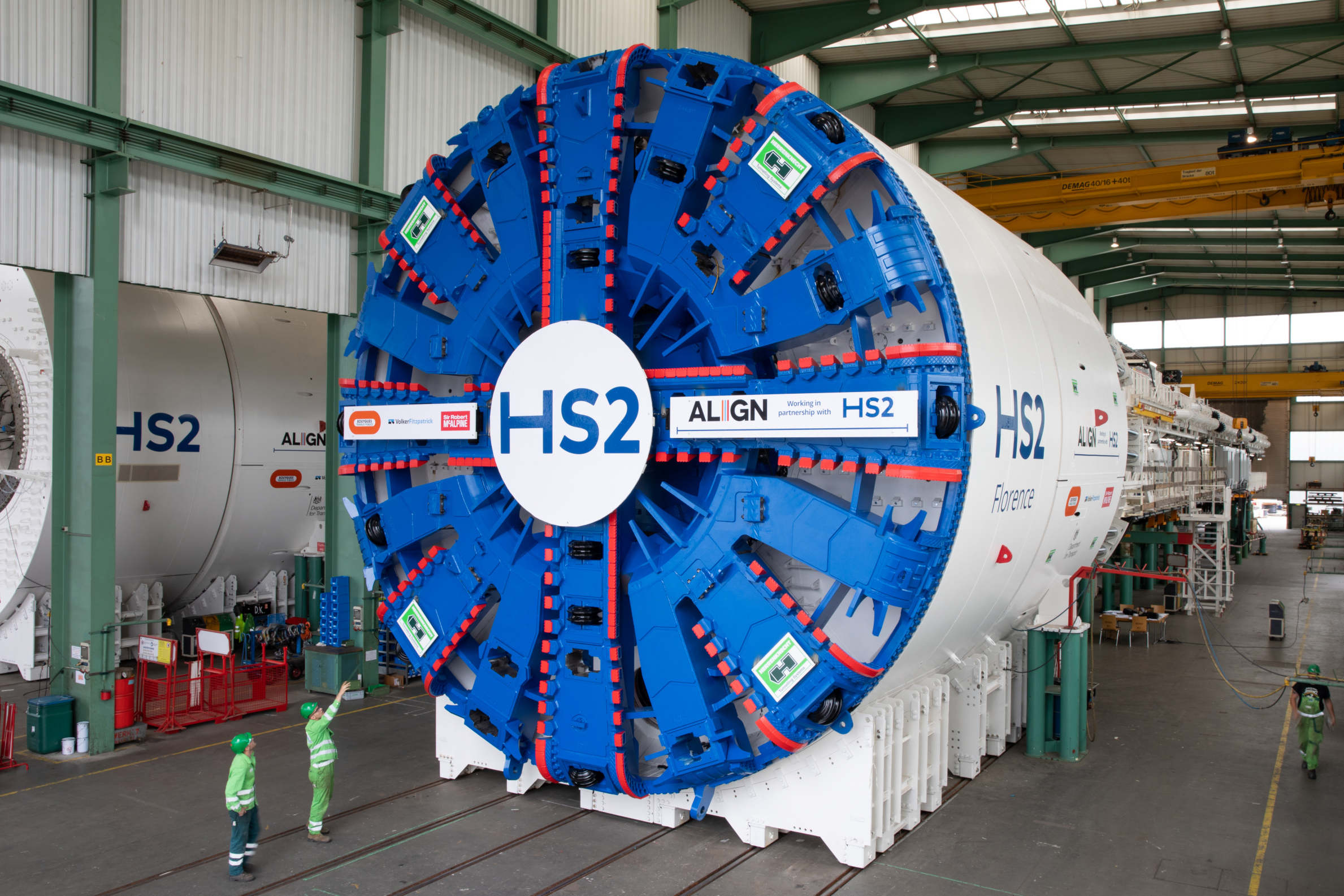 HS2 tunnel boring machine