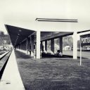 The platform at Portishead in the 1960s