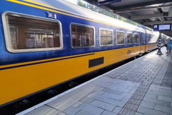 NS train at Rotterdam Alexander station