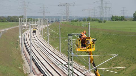 Electrification works in Germany