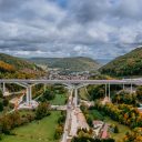 Fils valley bridge Germany