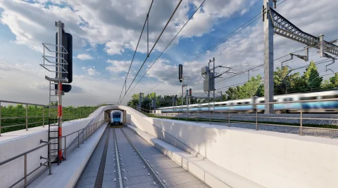 The polish high-speed rail project