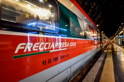 Frecciarossa 1000 train Paris-Lyon-Milan