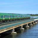 Iarnród Éireann train in Ireland