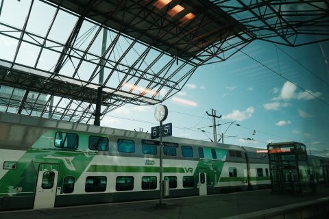 VR train in Finland