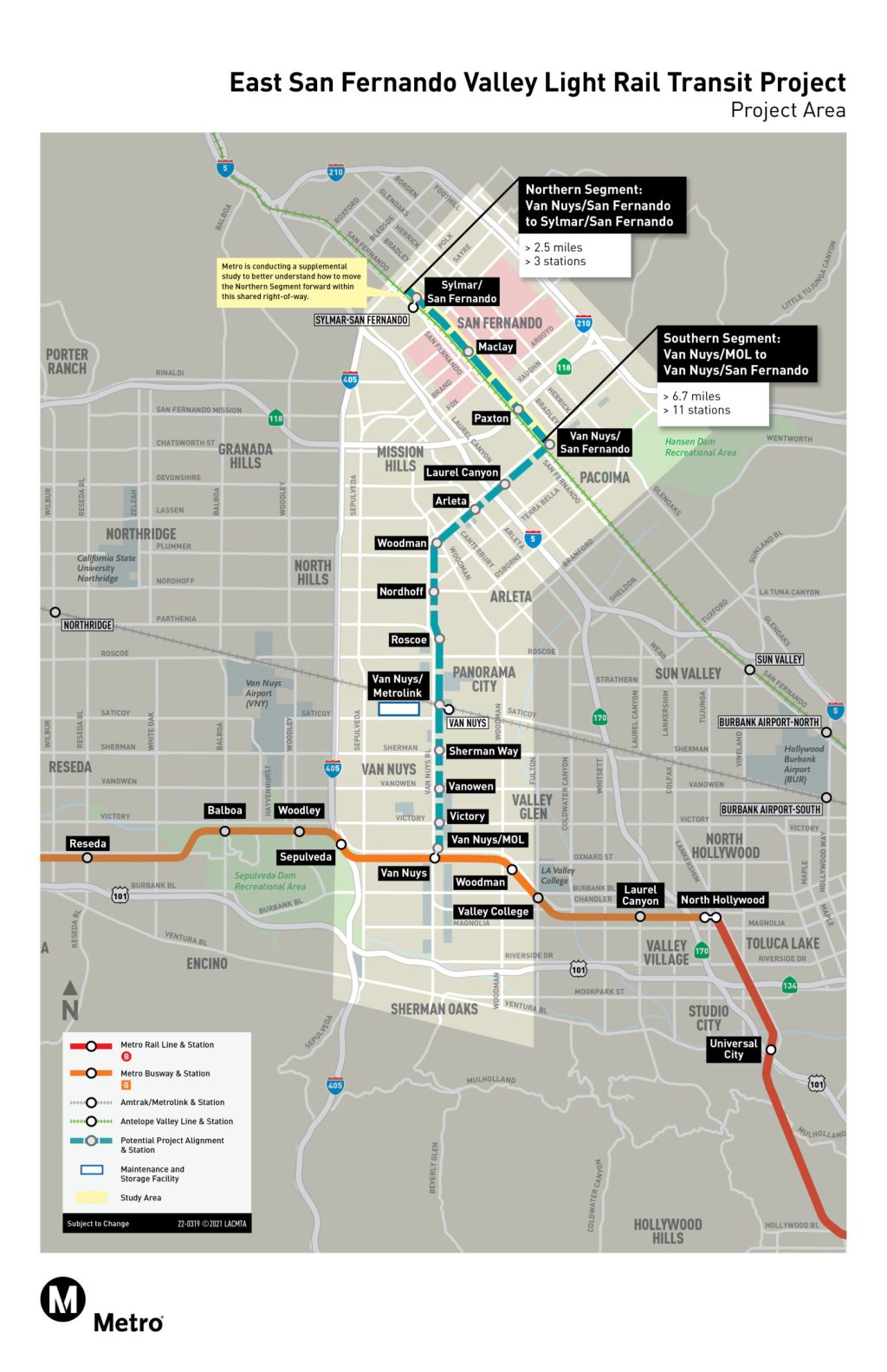 East San Fernando Valley Light Rail Transit Project