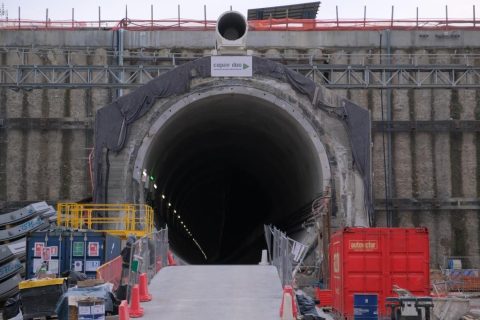 the Lonato tunnel in Northern Italy