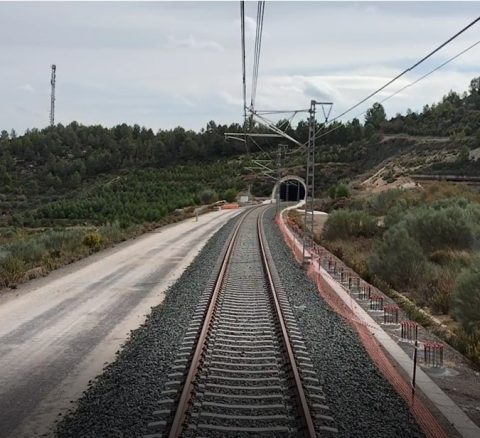 Xàtiva - La Encina railway in Spain