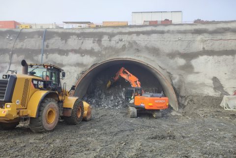 Construction of the Dehesa del Terzuelo tunnel