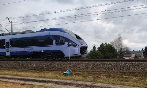 Train of PKP Intercity in Poland