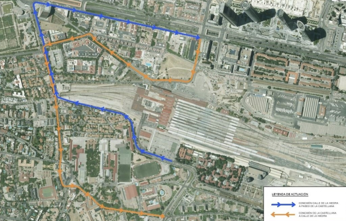 Adif begins new phase of work at Chamartín-Clara Campoamor station