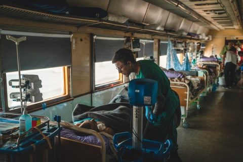 Medical train Ukraine