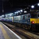Caledonian Sleeper train at London Euston