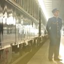 Conductors await departure of Orient Express