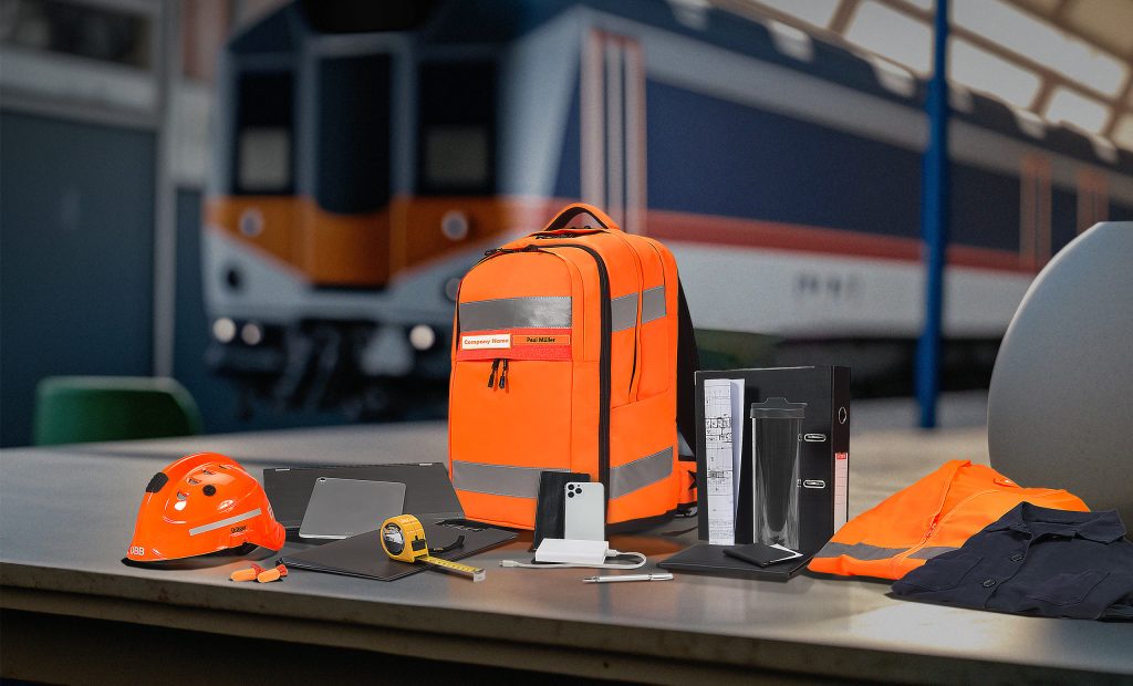 Dicota bag for track workers and rail staff