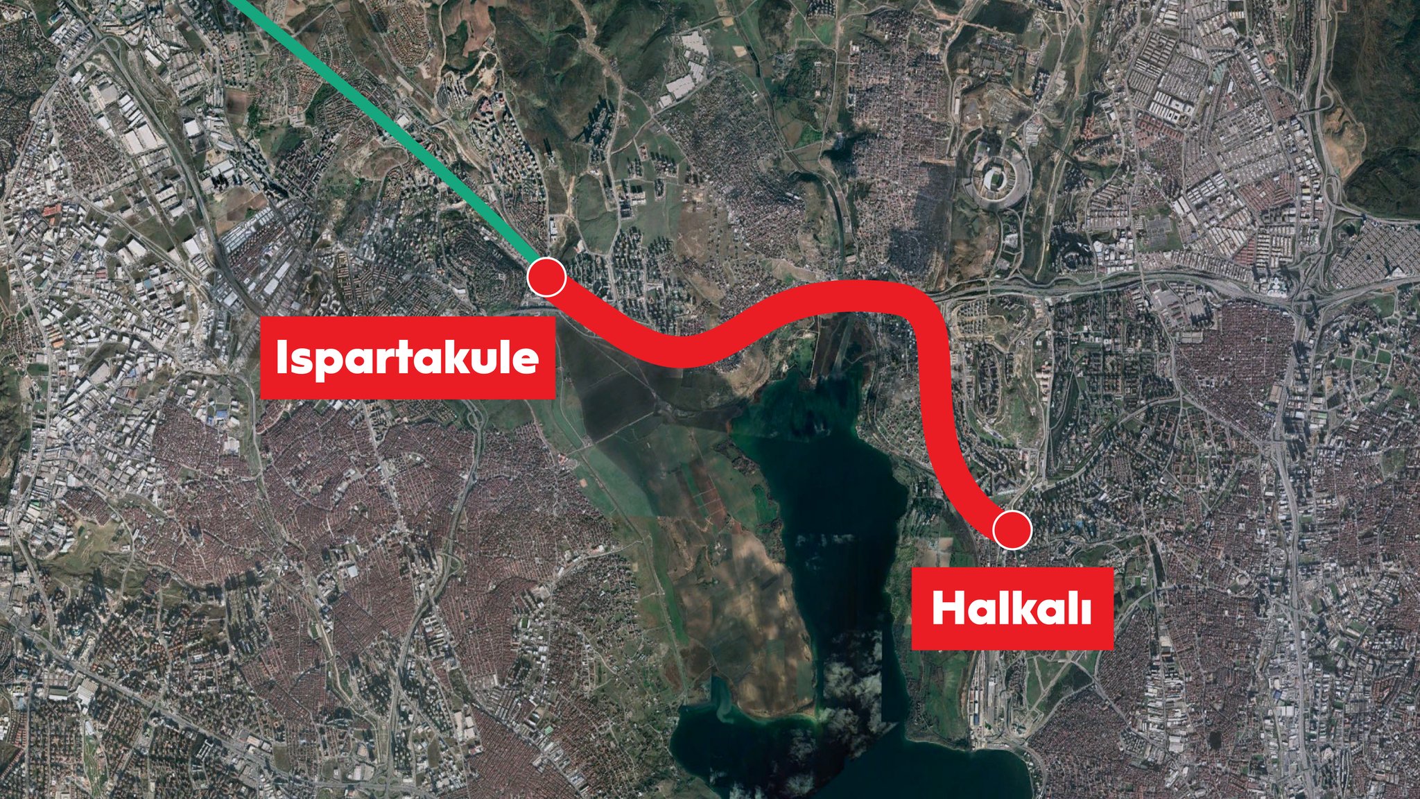 Halkalı-Kapıkule high-speed line section