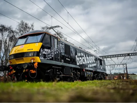 DB Cargo UK train