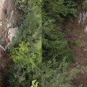 SBB rock removal operation in Switzerland