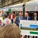 Alstom and VMS train unveiling
