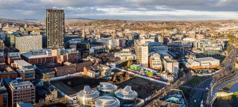 Sheffield cityscape