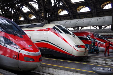 FS trains in Milan