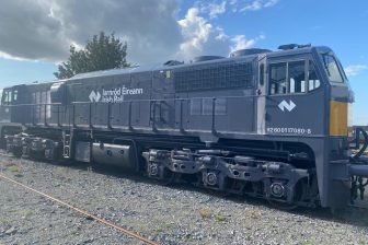 Irish Rail locomotive, which will be converted to run on hydrogen