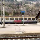 Modane station in Auvergne-Rhône-Alpes, France